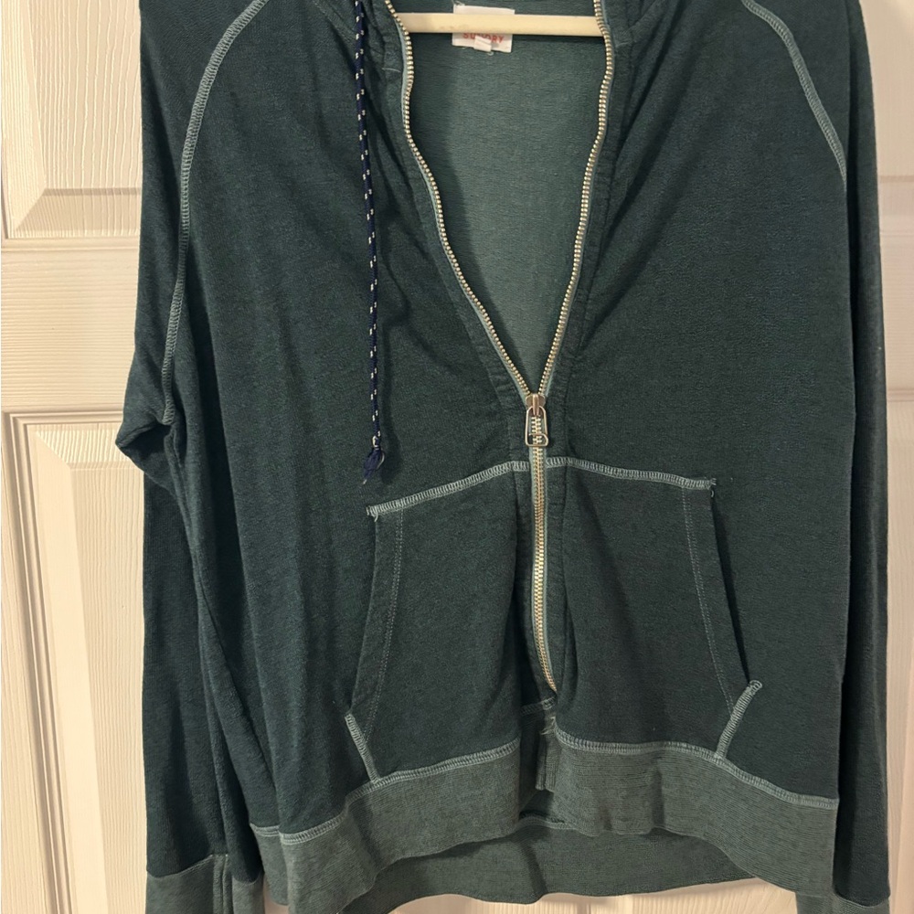 Sundry Zip-Up Hoodie